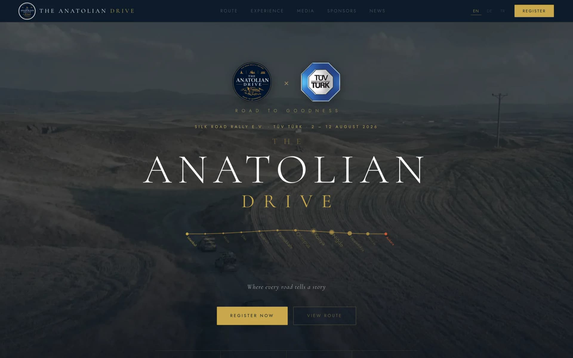 The Anatolian Drive — Website